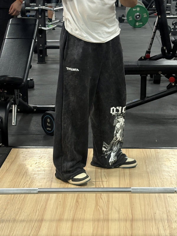 RONIN shadow wash loose fit pants