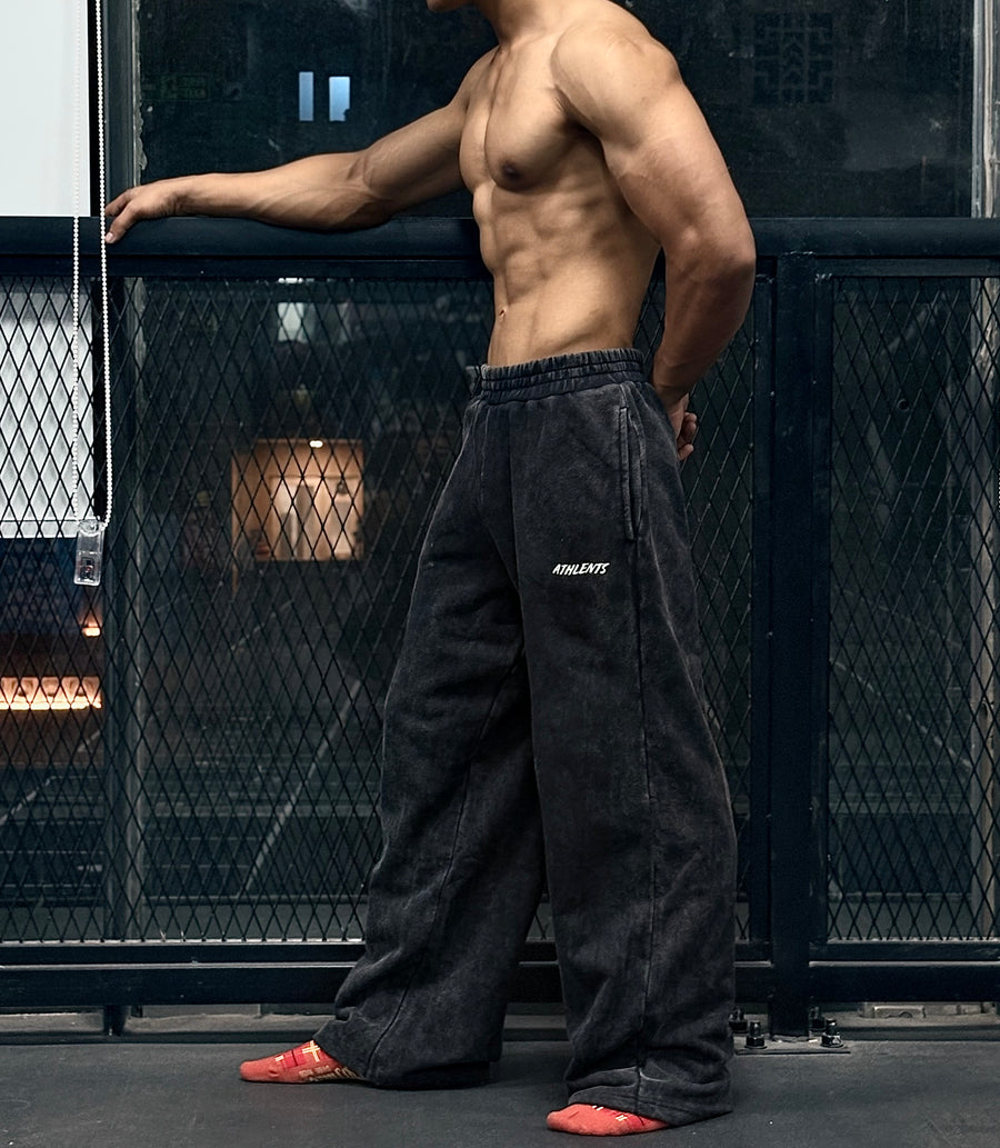 shadow wash loose fit pants
