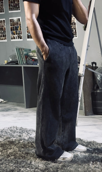 shadow wash loose fit pants